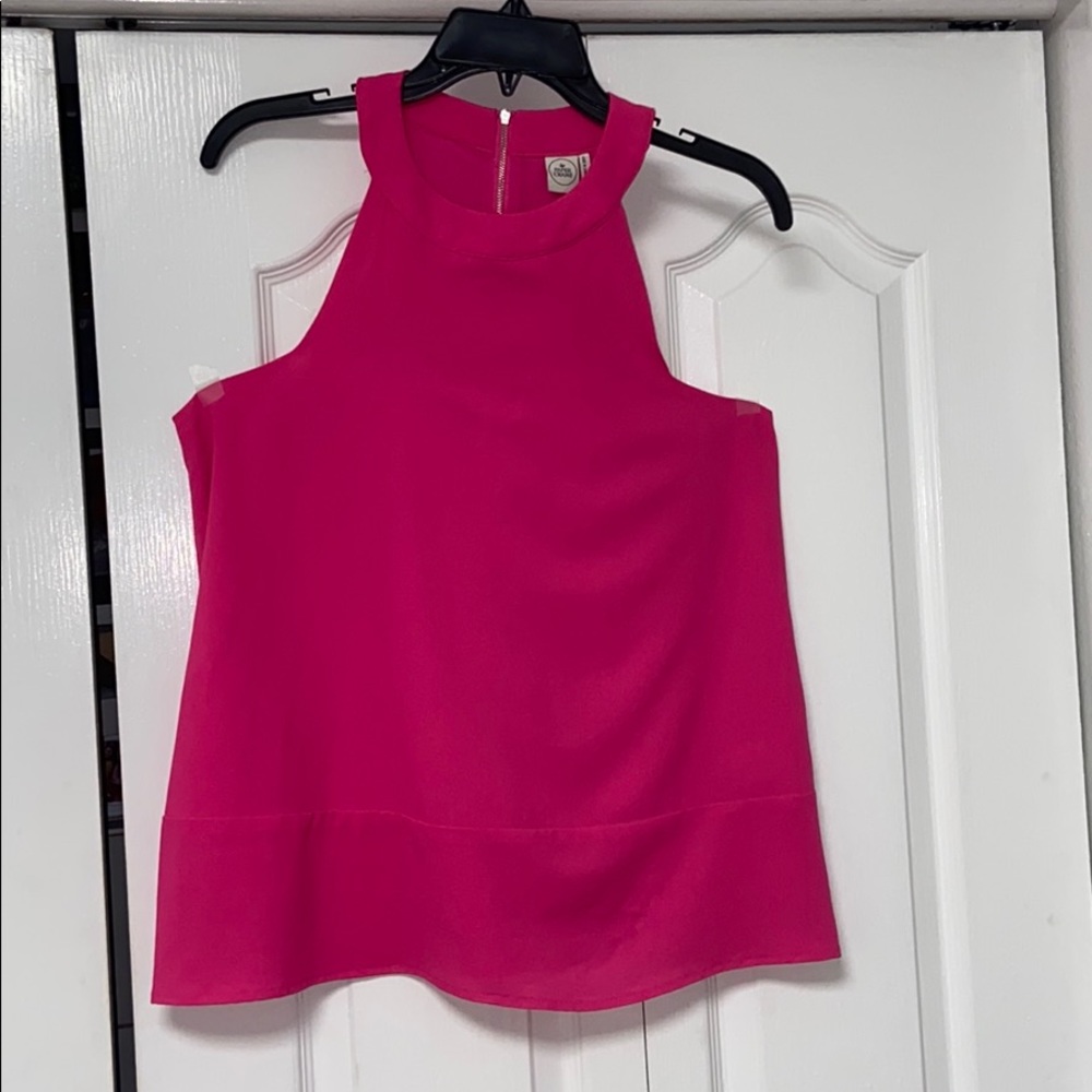 Pink blouse